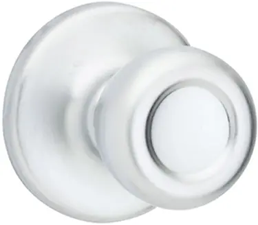 Tylo 200T Passage Lever Handle – 26D Backset, Satin Chrome Finish, Non-Locking Interior Door Set 1