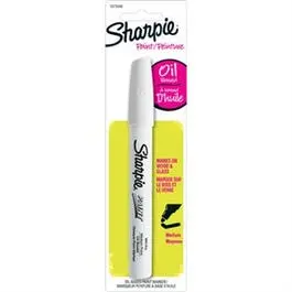 Uni Paint Marker – White, Regular Tip, Quick-Drying Permanent Ink 1