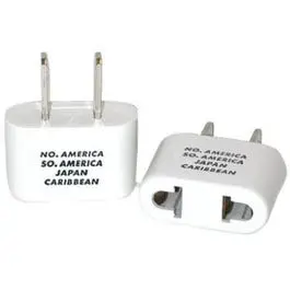 Universal Plug Adapter For North America, South America, Caribbean & Japan 1