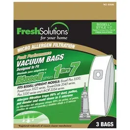 Upright Vacuum Bags Compatible With Models 1–7 — 3-Pack 1
