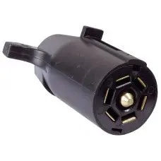 Uriah 7-Pole Rv Trailer End Connector – Durable Plastic Housing 1