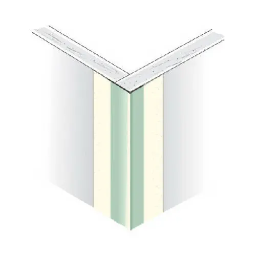 Usg Sheetrock Corner Bead – 2.5-Inch Width × 10-Foot Length, 90-Degree Metal Edge Reinforcement 1