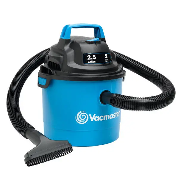 Vacmaster 2.5-Gallon Wet/Dry Vacuum – 2 Peak Hp, Wall-Mountable 1