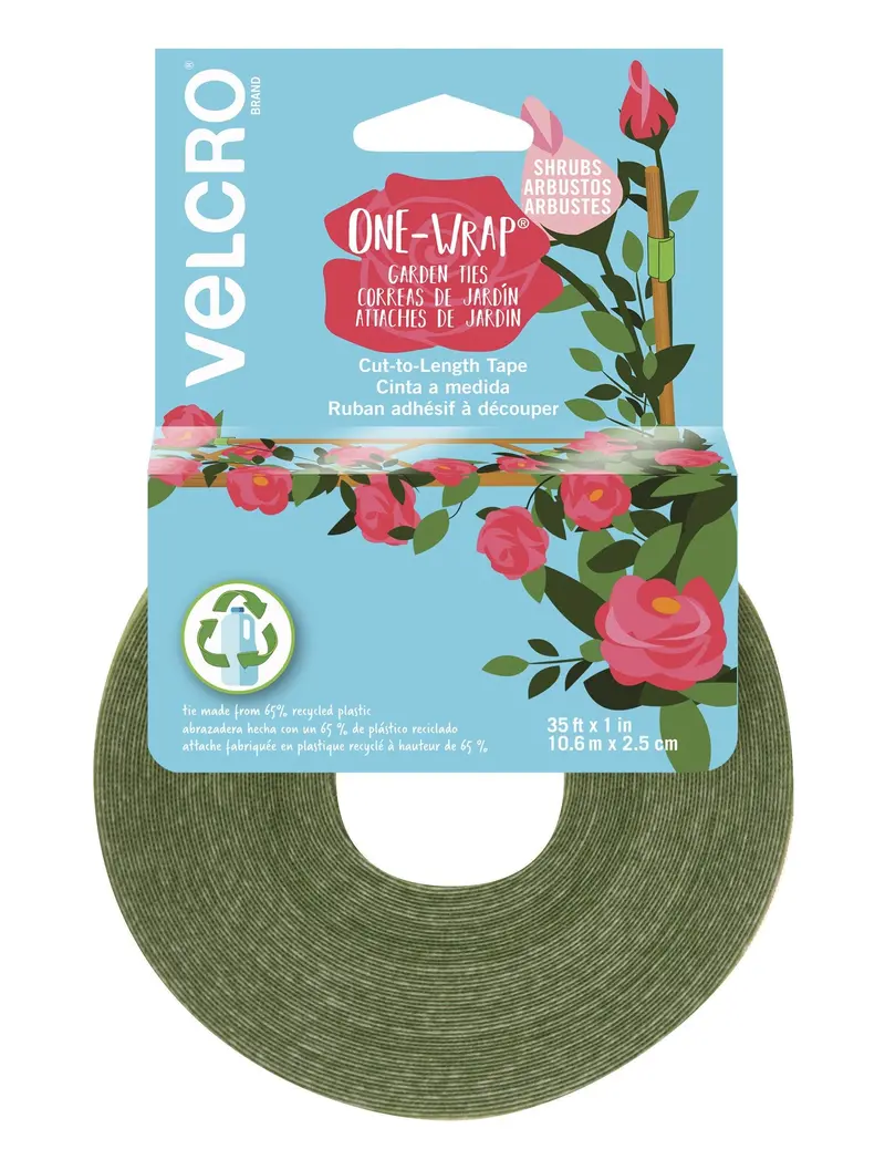 Velcro® Brand Reusable Garden Plant Ties – Adjustable & Weather-Resistant 1
