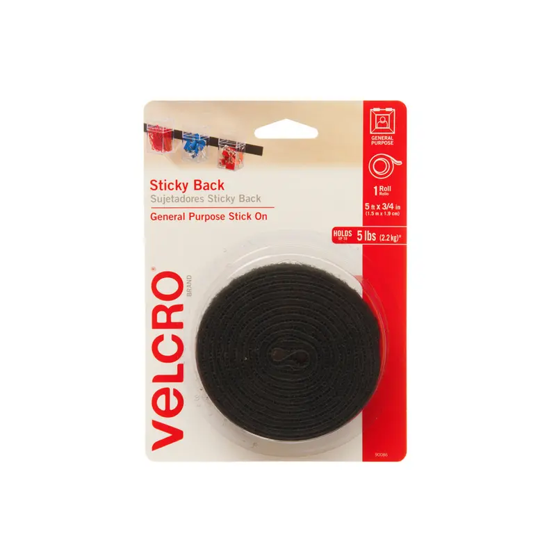 Velcro® Brand Sticky-Back Adhesive Tape – Easy-Peel Reusable Fastener 1