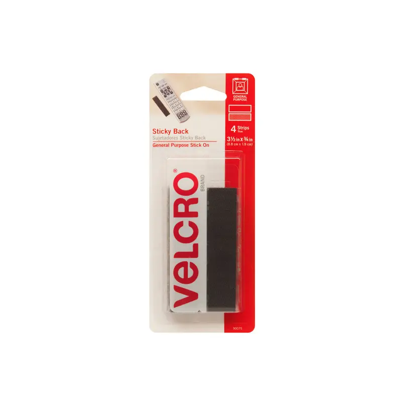 Velcro® Brand Sticky-Back Mounting Strips – Reusable Adhesive Fasteners 1