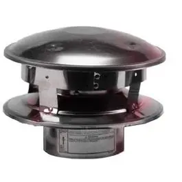 Vp 3-Inch Vertical Round Top Termination Cap – Pellet Stove Chimney Cap 1