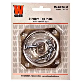 Waddell Straight Top Plate – 2-7/16-Inch Width 1