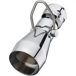 Water-Saving Fixed-Mount Showerhead – Chrome-Plated Brass Low-Flow Fixture 1
