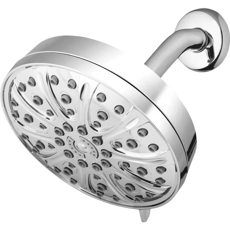 Waterpik Rainfall Showerhead With Powerpulse Massage Technology – Chrome (6 Spray Modes, 1.8 Gpm) 1