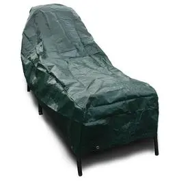 Weather-Resistant Chaise Lounge Cover With Secure Fit 1