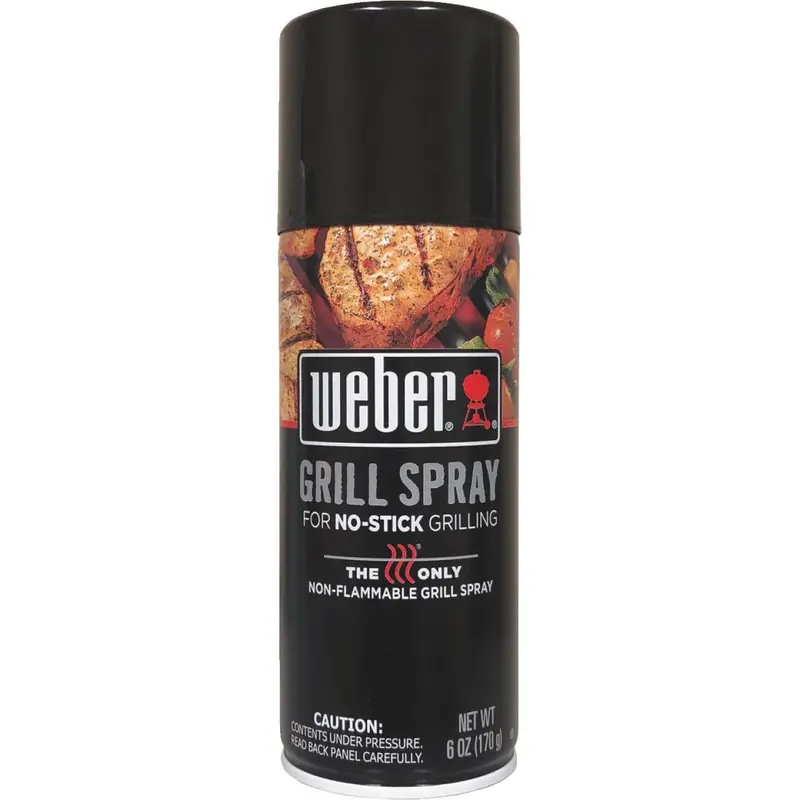 Weber 6 Oz Non-Stick Grilling Spray For Easy Food Release 1