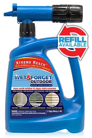 Wet & Forget Outdoor Xtreme Reach Hose-End Sprayer For Mold & Mildew Removal 1
