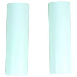White 4" Medium-Base Lamp Socket Cover – 2-Pack 1