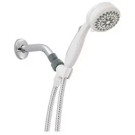 White 7-Setting Handheld Showerhead – 2.0 Gpm 1