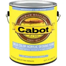 White Acrylic Deck Stain – Quart Size, Base Formula 1