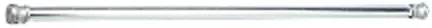 White Adjustable Tension Shower Rod – 5-Foot Expandable 1