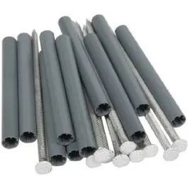 White Aluminum Gutter Spike With 5-Inch Ferrule – 10-Pack 1