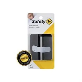 White Appliance Safety Lock Kit (2-Pack) 1