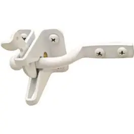 White Automatic Gate Latching Mechanism 1