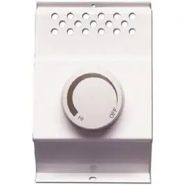 White Double-Pole Baseboard Thermostat 1