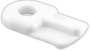 White Flush-Mount Plastic Screen Clip – Pack Of 12 1