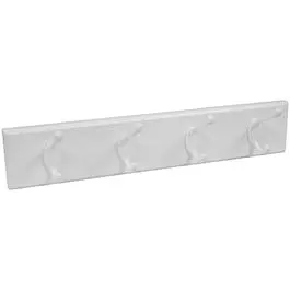 White Hook Board Organizer – 18-Inch Wall-Mount Utility Panel 1