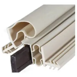 White Magnetic Door Seal For Kerfed Entry Doors 1