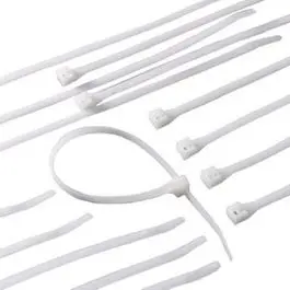 White Nylon Cable Ties – 14-Inch Length, Pack Of 100 1