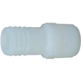 White Nylon Insert Adapter – 1 Inch Mip To Push-In Connection 1