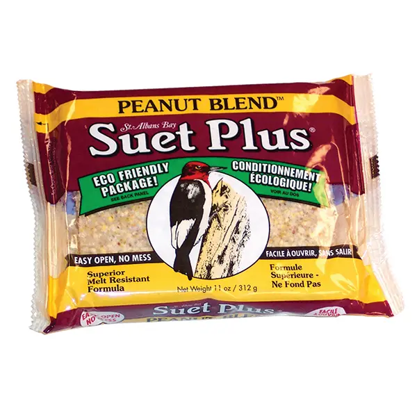 Wildlife Sciences Suet Plus Peanut Blend – High-Energy Wild Bird Food 1