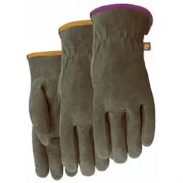 Women’S Suede Gunn-Cut Work Gloves – Size M 1