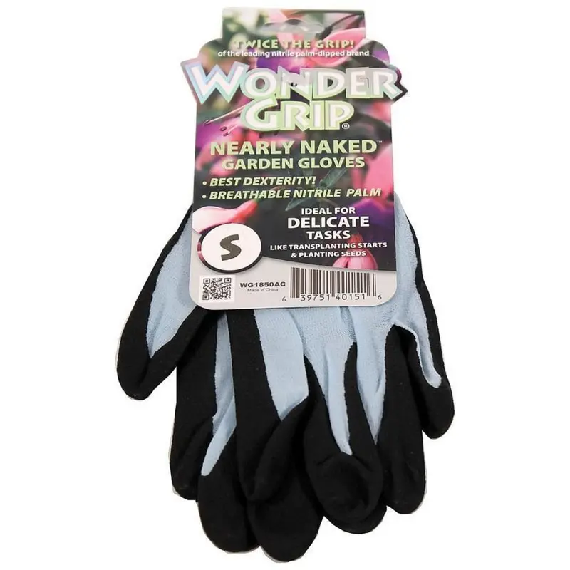 Wonder Grip Nearly Naked Garden Gloves – Lightweight, Breathable, Touchscreen-Compatible 1