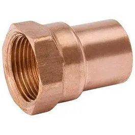 Wrought Copper 3/4-Inch Female Pipe Thread Adapter 1