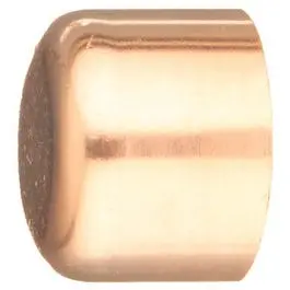 Wrought Copper 3/4-Inch Pipe Cap 1