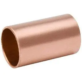 Wrought Copper Coupling Fitting – 1/2-Inch, No Stop Ring 1