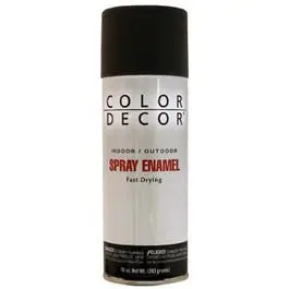 Wrought Iron Flat Black Spray Paint – 10 Oz Interior/Exterior Aerosol 1