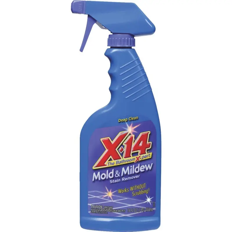 X-14 Instant Mildew Stain Remover – 16 Oz Bleach-Based Formula 1