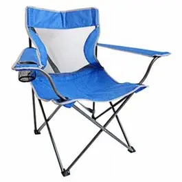 Xl Self-Enclosing Quad Folding Chair – Red Or Blue Option 1