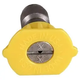 Yellow 15-Degree High-Pressure Spray Nozzle — 3.0 Orifice 1