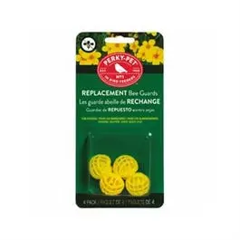 Yellow Bee Guard Replacement Set – 4-Pack For Hive Protection 1