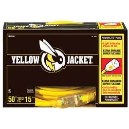 Yellow Jacket 50-Foot 10-Gauge 15-Amp Extension Cord 1