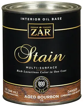 Zar Interior Stain In Gray Cashmere – Quick-Dry Wood Finish 1