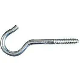 Zinc Ceiling Hook #6, Pack Of 3 1