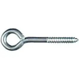 Zinc-Coated Lag Screw Eye – 5/16" X 4" 1