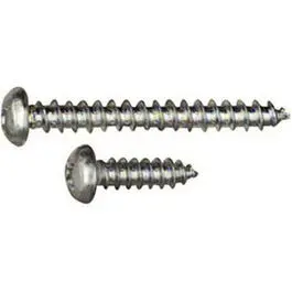 Zinc-Coated Shelf Bracket Screws – 12-Pack, #211 Size 1
