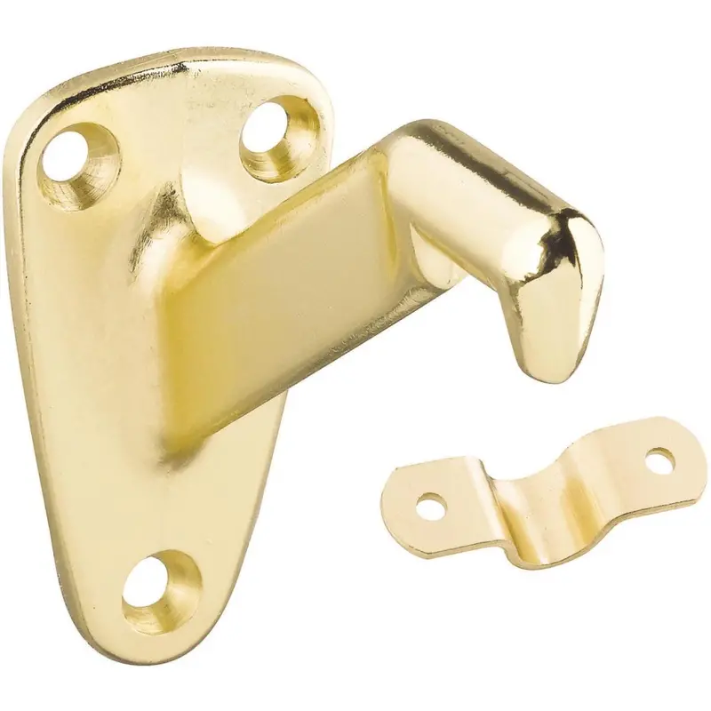 Zinc Die-Cast Handrail Bracket With Steel Strap By National Brass 1