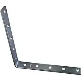 Zinc-Plated Corner Brace – 10" X 1.25" 1
