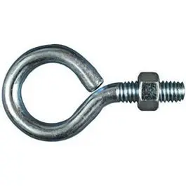 Zinc-Plated Eye Bolt – 3/8-Inch Diameter × 3-Inch Length 1