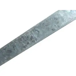 Zinc-Plated Flat Steel Bar – 12-Gauge, 1/8" X 1.25" X 48" 1